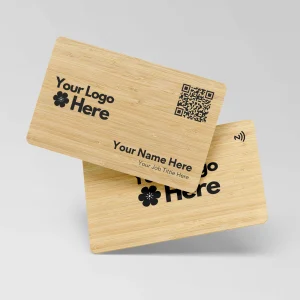 Bamboo NFC Business Card