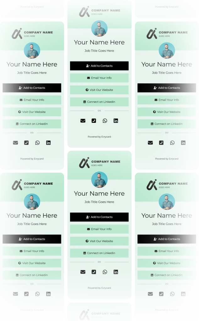 digital business card profile